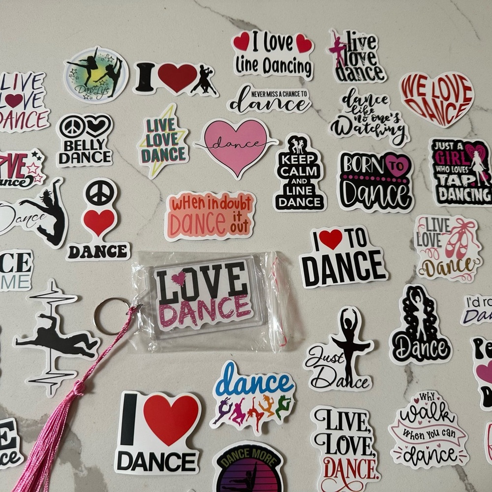 Dance Custom Keychain - Picture 2 of 4